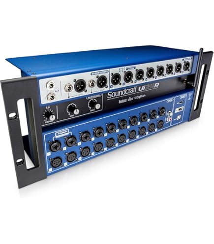 Soundcraft Ui24R Wi-Fi PAデジタルミキサー【美品】 Amazon.com: Soundcraft Ui24R 24 Input Digital Mixer W/Wifi+App