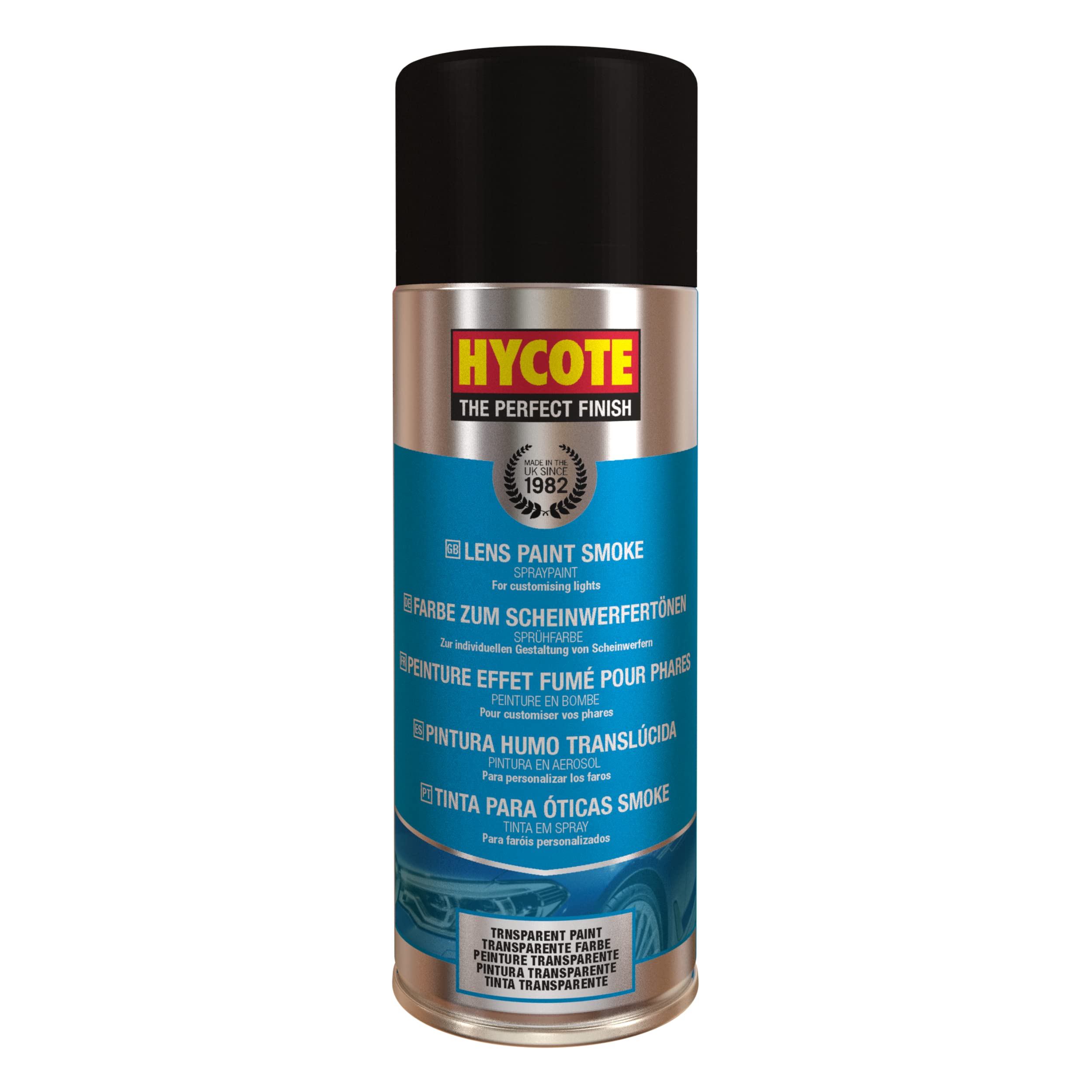 Hycote Headlight Aerosol Lens Paint, Smoke, 400 ml (Packing may vary)