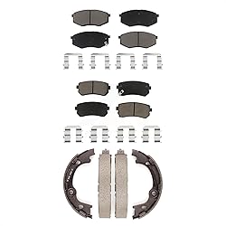 Transit Auto Front Rear Ceramic Brake Pads And