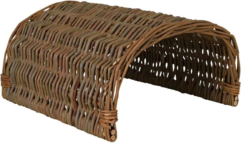 TRIXIE Weidenbrücke Tunnel Hideaway 24 x 13 x 25 cm Brand TRIXIE