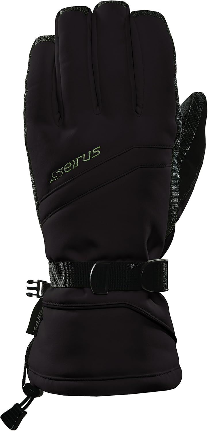 Seirus Innovation 8148 Mens Yukon Glove with Suregrip Palm Waterproof and