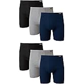 Hanes Men
s Underwear Boxer Briefs Pack, Moisture-wicking Underwear for Men, Breathable, Cool 
Breathable Cotton