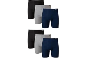 Hanes Men's Underwear Boxer Briefs Pack, Moisture-wicking Underwear for Men, Breathable, Cool & Breathable Cotton