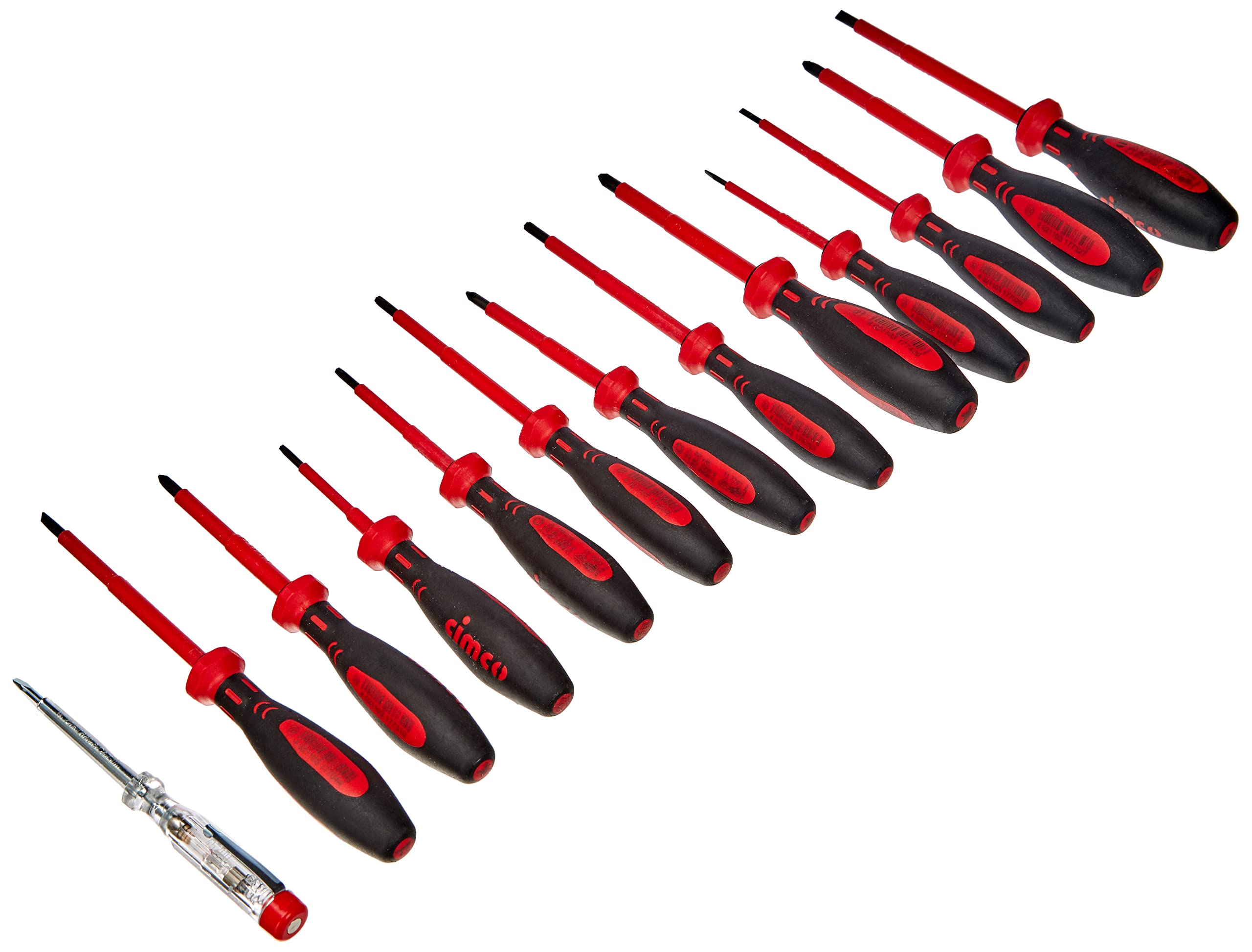 Cimco 117000 Screwdriver VDE Assortment Electro-Mega-Drive 13 Piece