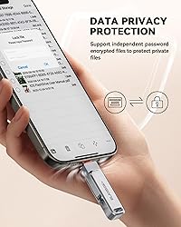 MFi Certified 128GB Flash Drive for iPhone Photo