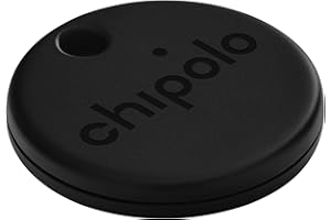 Chipolo ONE - Key Finder, Bluetooth Tracker for Keys, Backpack, Item Finder, Premium Features, Out of Range Alerts, Works with Chipolo app (iOS & Android Compatible) - Black