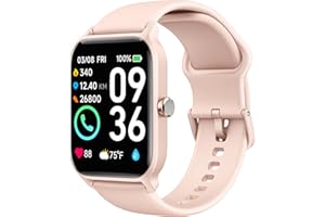 Smart Watch for Women,1.8"Fitness Watch(Answer/Make Call),Alexa Built-in, [24H Heart Rate Sleep Blood Oxygen Monitor],5ATM Wa