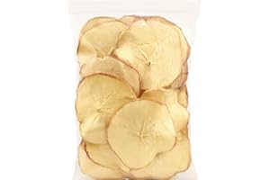 WANLAIREN Apple Slices, Dried Apples-No Sugar Added, 80g/2.82oz, Apple chips, Fuji Apples, Guilt-free, Clean Snack, Chewy & Tender | Naturally Sweet & apple Aroma, Travel Nutrition Boost, Low-cal,Aids Digestion