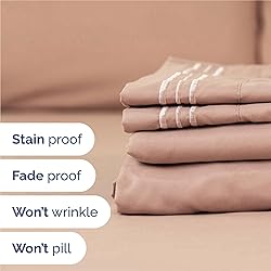 Split King Size 5 Piece Sheet Set - Comfy