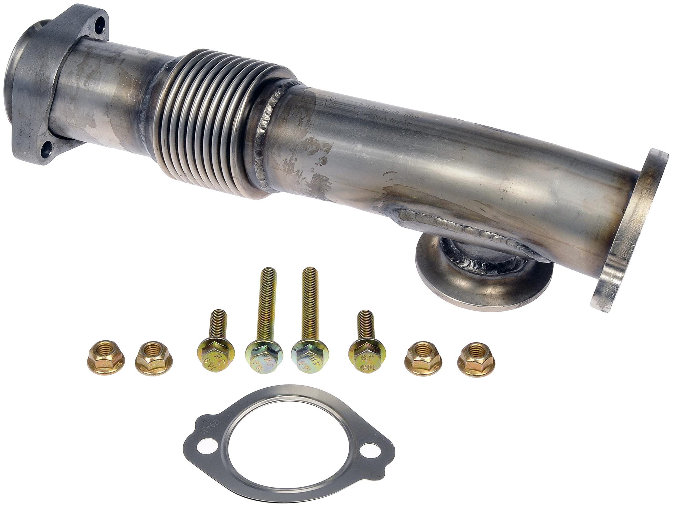 Photo 1 of Dorman 679-018 Passenger Side Turbocharger Up Pipe Kit Compatible with Select Ford Models