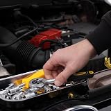 GADLANE Stainless Steel Magnetic Parts Tray Holder Mechanic Nut Bolt Sockets view 6