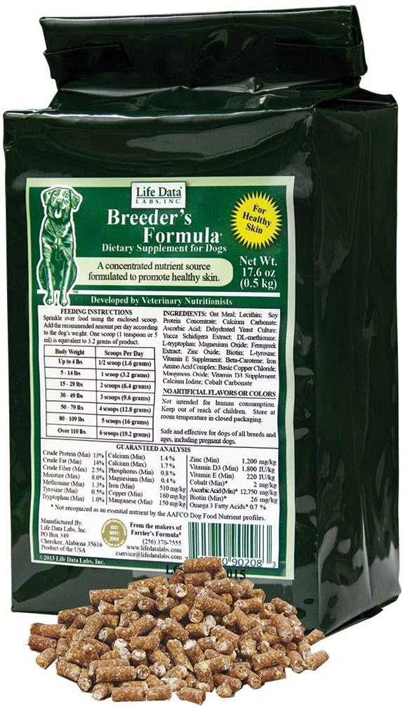 Life Data Breeder's Formula, 500 g, may vary