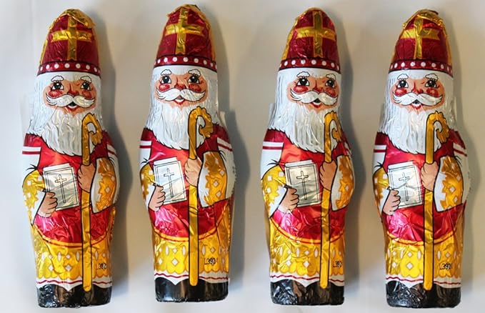 Klett Chocolate San Nicolas Schokoladen Nikolaus 4 Unidades Fabricado En Alemania Amazon Com Grocery Gourmet Food
