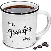 MAINEVENT Best Grandpa Ever Mug 11 Ounce, Best Grandpa Cup Funny, Pawpaw Coffee Mug, Best Grampa Ever Coffee Cup