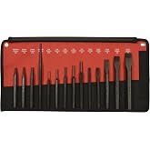 Mayhew Pro 61044 Punch and Chisel Kit, 14-Piece,Black