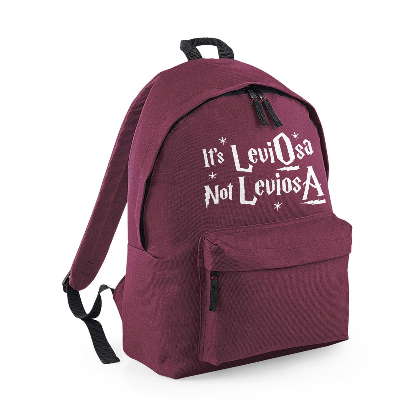 It's Leviosa Not Leviosa Backpack (Burgundy)