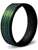 Knot Theory Celtic Silicone Ring Men and Women