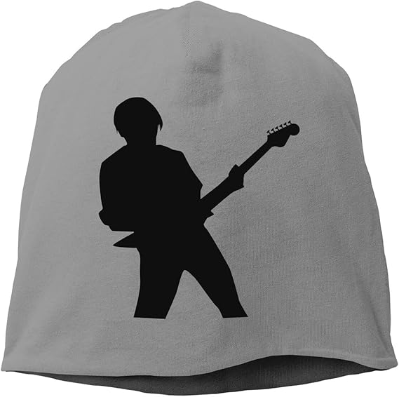 Amazon Co Jp ファッションキャップ ギター 男性と女性のハンサムな帽子 暖かく通気性 服 ファッション小物