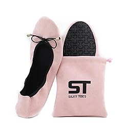 Women's Foldable Travel Ballet Slip On Shoes Roll