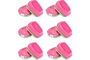 GSHUBB Respirator Cartridge Filter 60926,Filter Replacement for Half/Full Facepieces 6000,7000 and FF-400 mask,Effectively Filter Organic Vapor,Acid Gas,Formaldehyde,Non-Oil and Oil particulates.