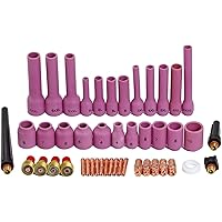 TIANLYLIN WIG Schweißbrenner Zubehör Set - 40 Teile - Für WP-9, WP-20, WP-25 Brenner