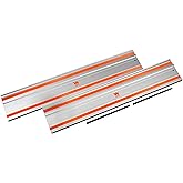 WEN CT9502 100-Inch Track Saw Track Guide Rail and Adapters