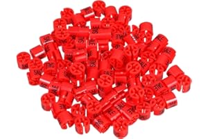 Parliky 120pcs Clip Plastic Hanger Markers for Retail Stores Garment Label Tags for Clothing Racks