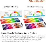 Shuttle Art 32 Colour Gouache Paint Sticks Kit Non-Toxic Quick Drying view 3