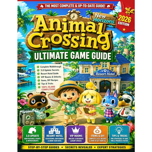 Amazon.com: Animal Crossing: New Horizons 2026 ULTIMATE GUIDE (New