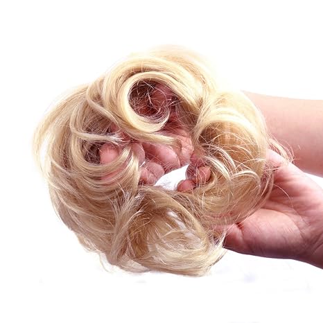 Buy Bella Hair 100 Human Scrunchie Bun Up Do Hair Pieces Wavy