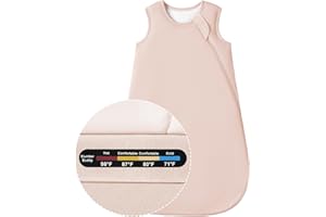 Slumber Buddy Baby Bamboo Sleep Sack, 70% Rayon Made from Bamboo 30% Cotton 1.0 TOG Infant Wearable Blanket