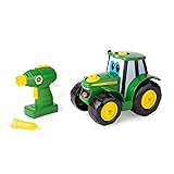 BUILD-A-BUDDY John Deere Tractor Toy and Toy Drill