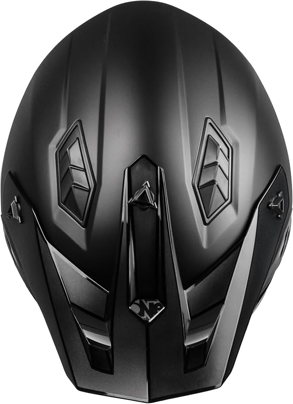 by Camamoto | Casco para Scooter y Moto, Track Jet, Negro Mate, Integral con mentonera extraíble, Homologado ECE R22-06, Talla M (57-58 cm)