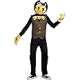Bendy Costume for Kids, Official Bendy and the Dark Revival Costumes with Mask