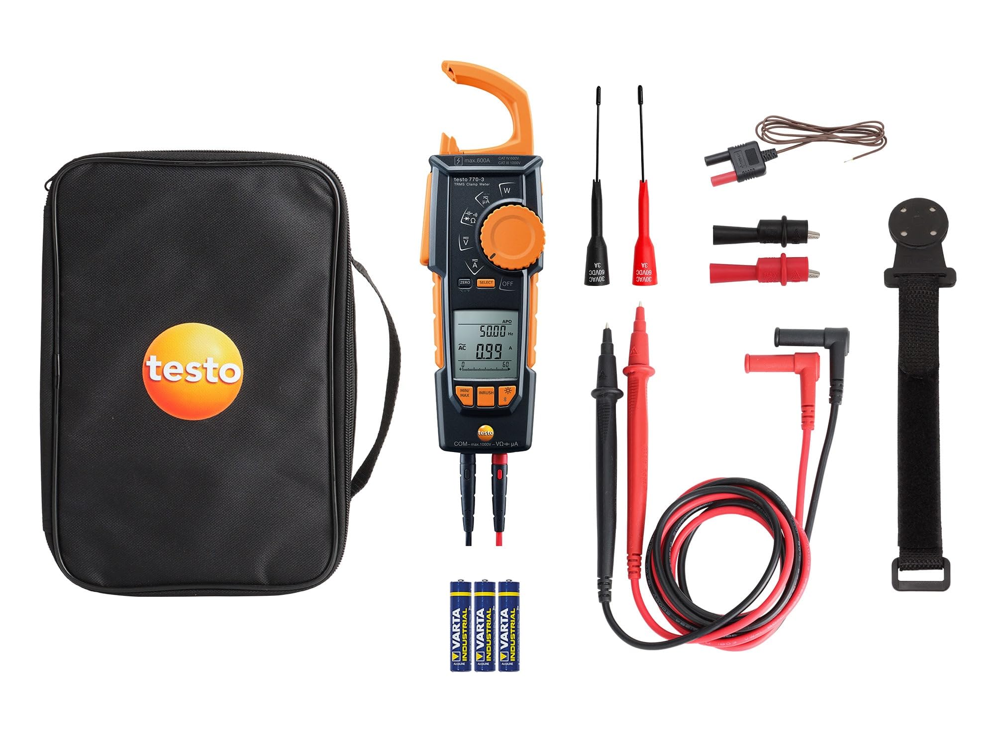 testo 770-3 Clamp Meter Set – Clamp Multimeter