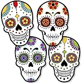 Big Dot of Happiness Day of the Dead - Sugar Skull Decorations DIY Halloween Party Essentials - Set of 20