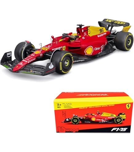 Amazon.com: Bburago 1/18 Scale Ferrari Replica Model, Scuderia F1