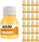 MOJU Ginger Shots 24 x 60ml Immune Support Vegan No Added Sugars