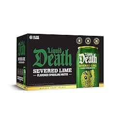 Liquid Death Severed Lime Sparkling Water 6pk, 12 FZ