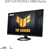ASUS TUF Gaming VG249Q3R 23.8 Inch 1080p 180Hz ELMB FreeSync IPS Monitor view 2