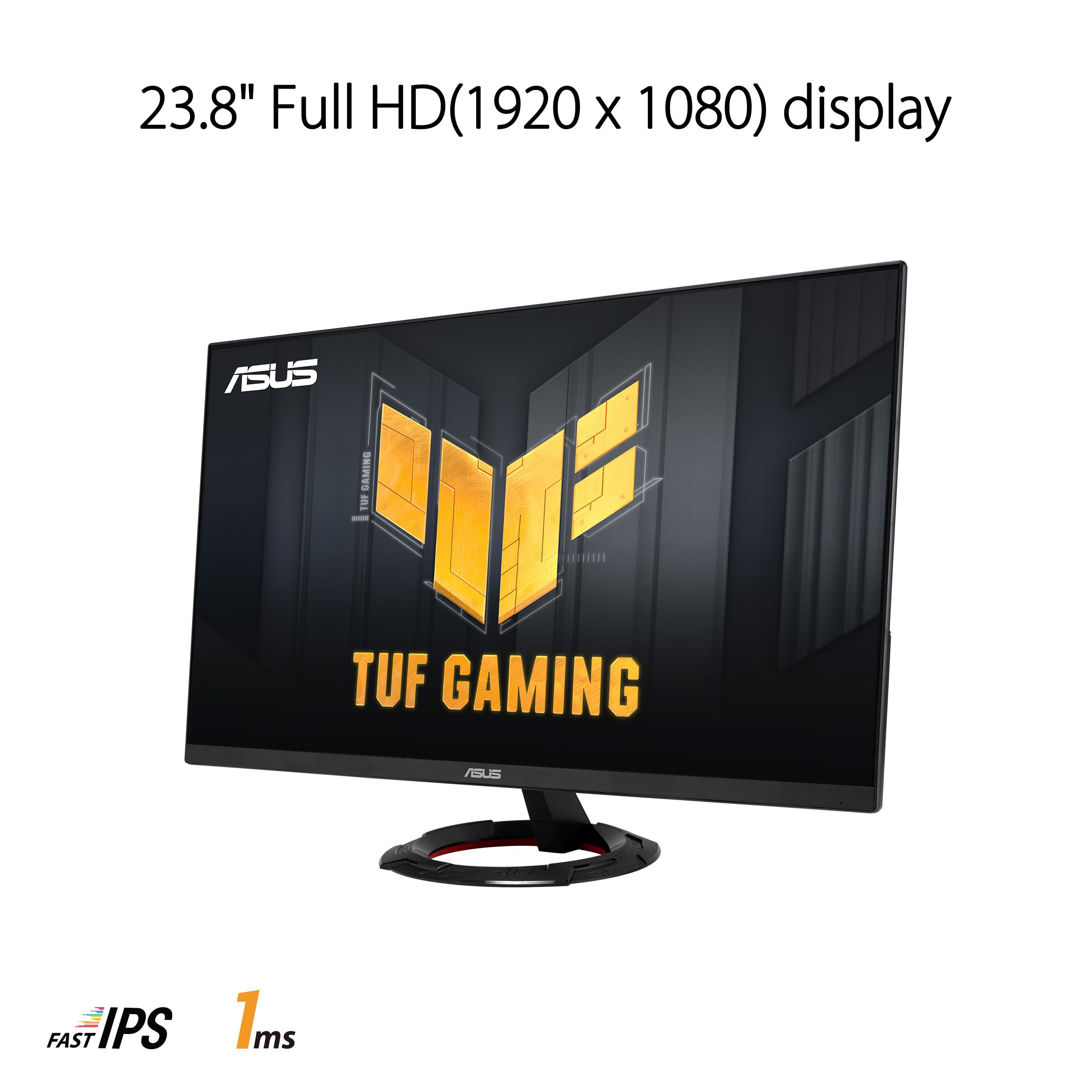 Asus Tuf Gaming Vg249Q3R Monitor Display Panel Showing Vibrant Gaming Visuals