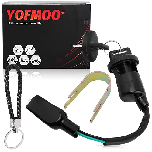 YOFMOO 0450549 0453417 Ignition Key Switch Compatible with Polaris ...