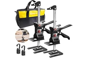 LABOFIC Labor Saving Arm Jack(2Pcs), Upgraded Multi-Function Height Adjustment Lifting Device with Portable Bag, Arm Tool Lift Jack for Installing Cabinets,Flooring and Windows, Load 440LBS