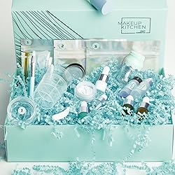 2LB Aqua Cyan Crinkle Cut Paper Shred Filler, Paper