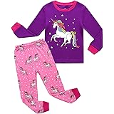 RKOIAN Little Girls' Pajamas Sets Toddler Pjs 100% Cotton Kids Sleepwears
