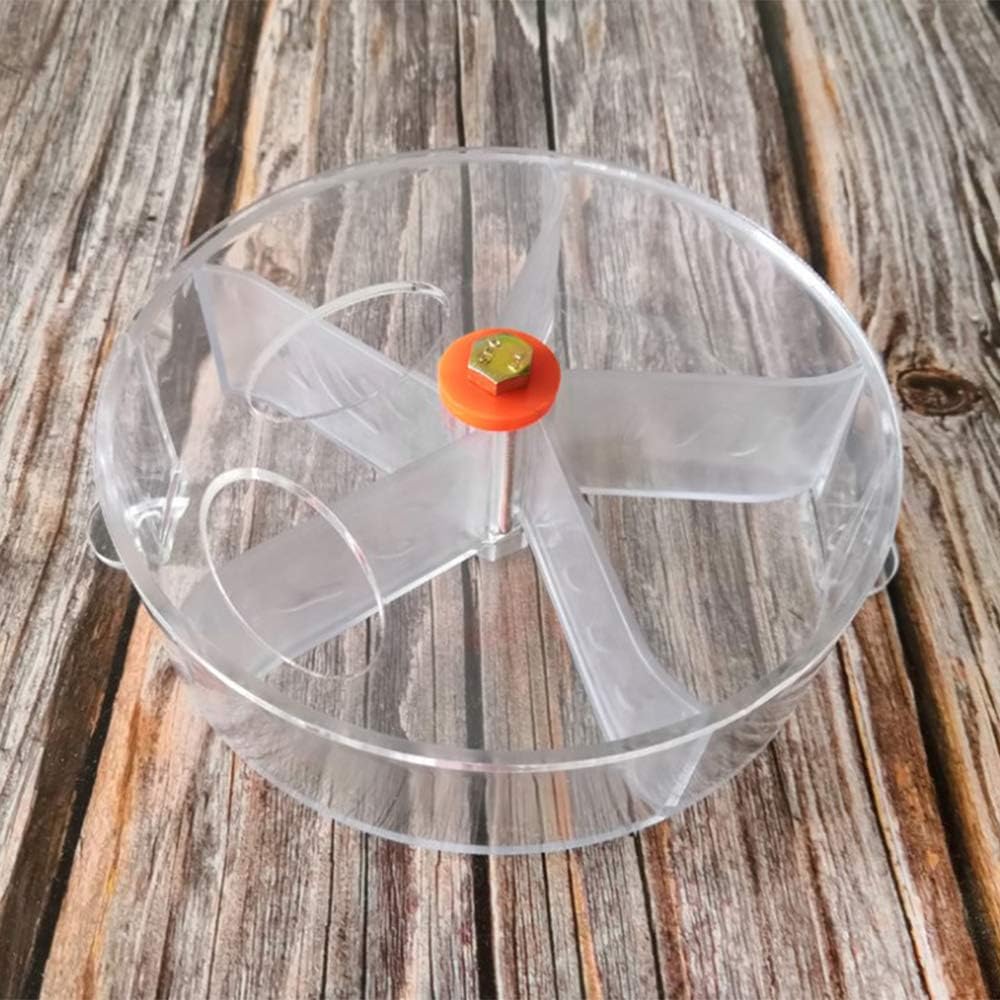 Sqxaldm Rotate Intelligence Training Toy Bird Foraging Seed Food Wheel Birds Puzzle Food Parrot Foraging Toys Device Bird Bird Parrot Foraging Toy Creative Chew Toy Food Bowl Birds Parrots - Image 4