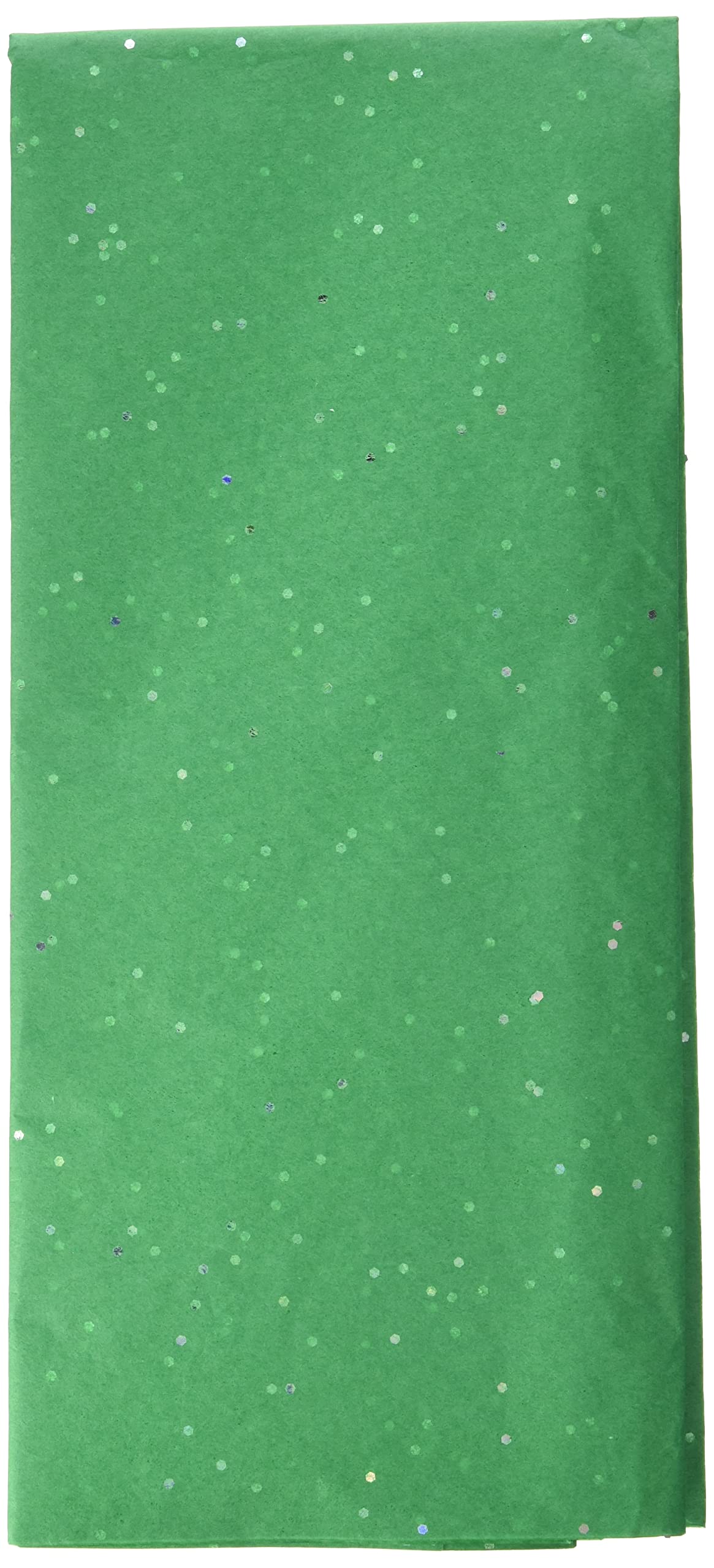 SatinWrap Luxury Tissue Wrapping Paper Emerald Green Gemstone Sparkle 5 sheets