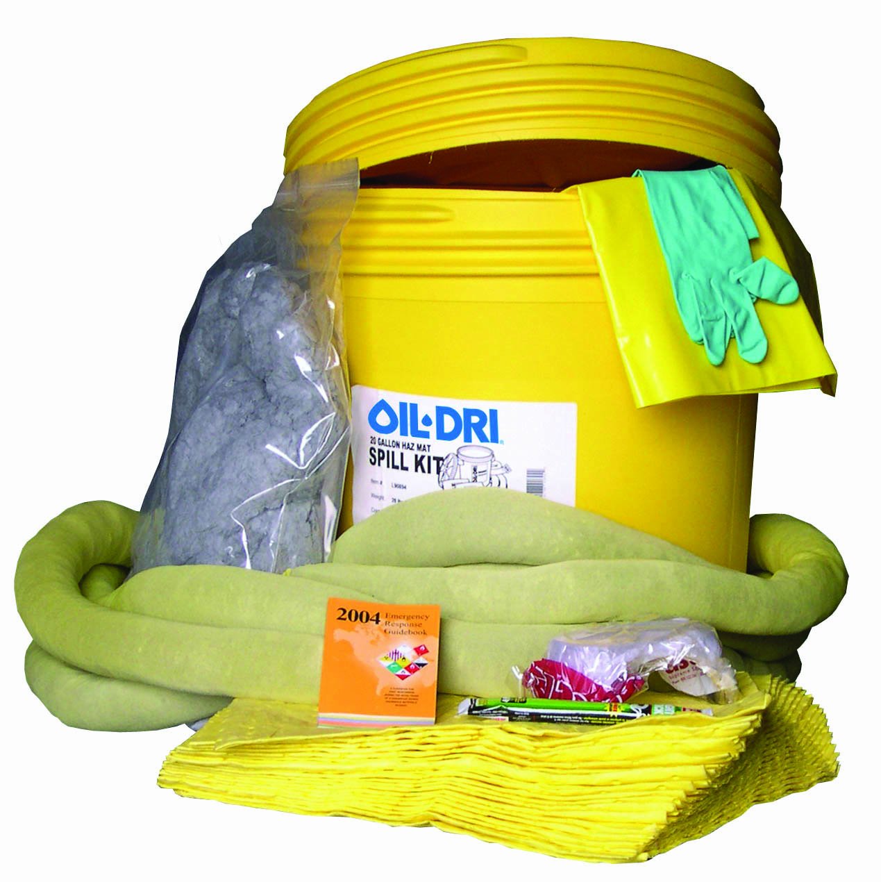 Oil-Dri L90894 20 gallon Hazardous Material Spill Kit: Industrial Spill Response Kits: Industrial & Scientific