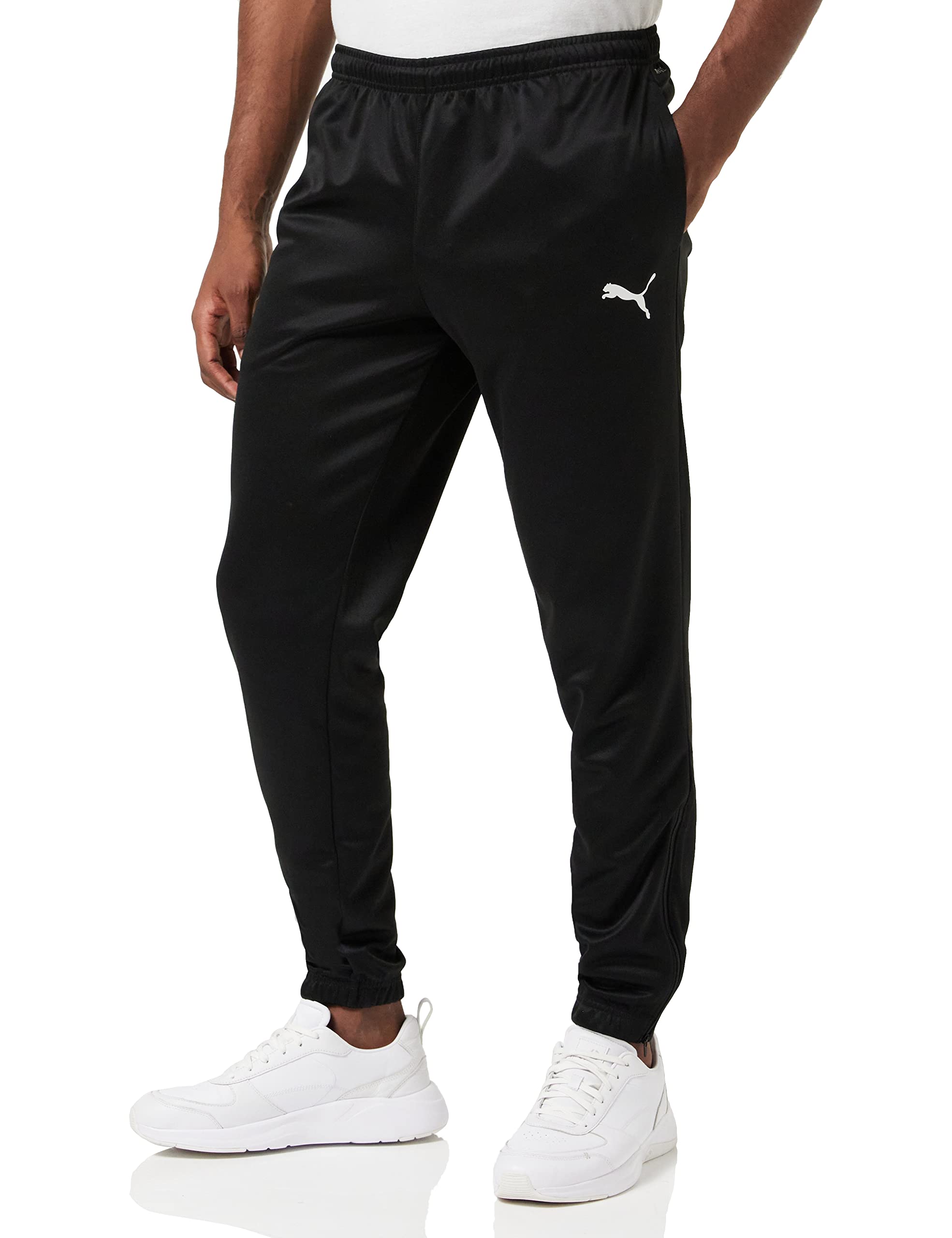 PUMA Men’s Teamrise Poly Jogging Bottoms