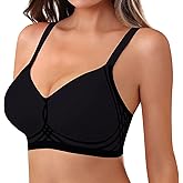 As Fairy Womens Wireless Bra Push Up Bra for Women Seamless No Underwire Bras Regular & Plus Size